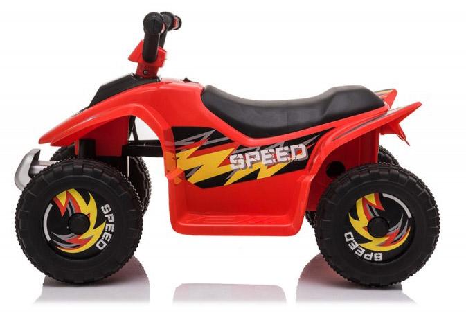 Mini Quad Elettrico per Bambini 6V Jepsen Rosso