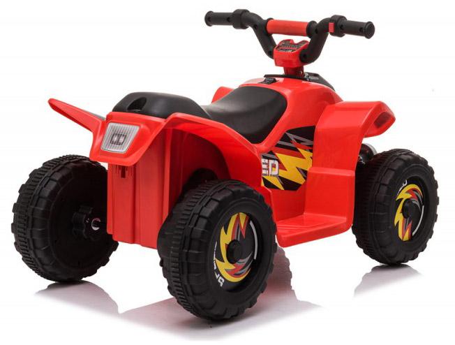 Mini Quad Elettrico per Bambini 6V Jepsen Rosso