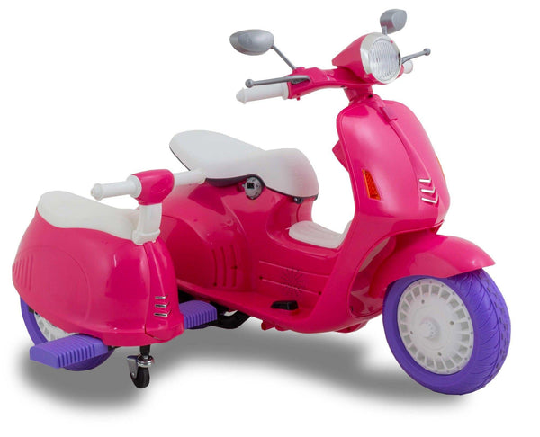 prezzo Trottinette électrique avec side-car pour enfants 12V Jepsen Rose