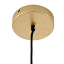 Lampadario Moderno a Sospensione 40W E27  Oro