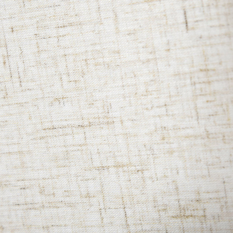 Lampada da Comodino Abat Jour con Paralume in Tessuto E14 20x20x47 cm  Crema