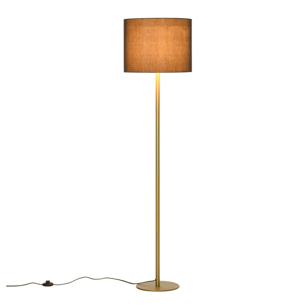 Lampadaire avec abat-jour en tissu E27 Ø40x160 cm Or online