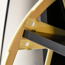 Pouf Sgabello Portascarpe 43x30x44,5 cm in Truciolare  Nero