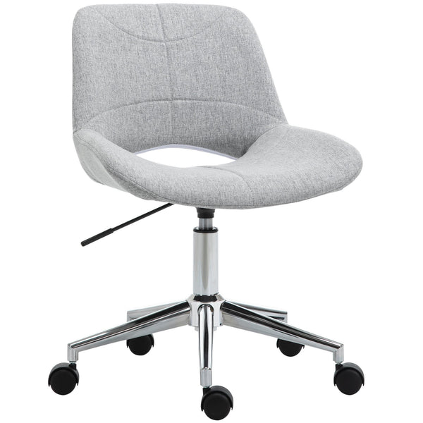 Chaise de bureau opérative en tissu gris clair acquista