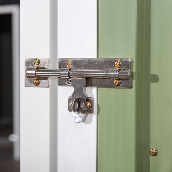 Coffre de jardin en tôle pour rangement d'outils 143x89x186 cm Vert clair acquista