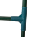 Serra da Giardino 180x90x90 cm in Acciaio e PE  Verde