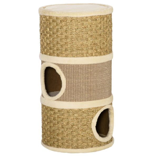 Cat House Griffoir Tour Ø37,5x70 cm avec Corde Sisal Marron prezzo