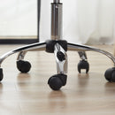 Sedia Poltrona Operativa da Ufficio in Tessuto  Nera