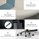 Sedia Poltrona Operativa da Ufficio in Tessuto  Beige