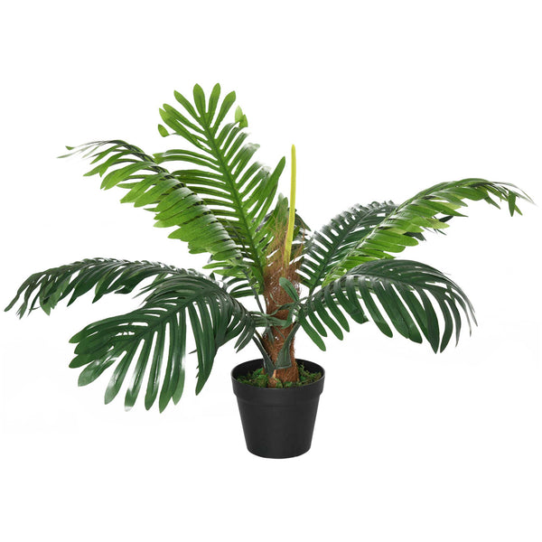 sconto Palmier Tropical Artificiel H60 cm avec Pot Vert
