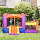 Castello Giostra Gonfiabile 300x280x170 cm con Scivolo e Piscina Multicolor