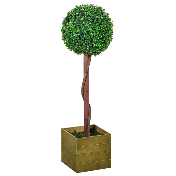 sconto Buis Artificiel H87 cm avec Pot Vert