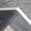 Cuccia per Gatti 41x41x39 cm con Tiragraffi Bianca