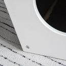 Cuccia per Gatti 41x41x39 cm con Tiragraffi Bianca