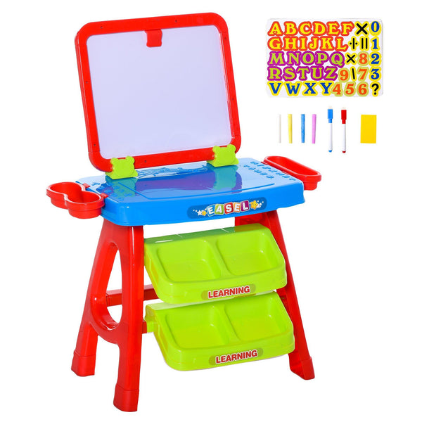 Tableau Blanc Magnétique 3 en 1 Bureau pour Enfants avec Accessoires online