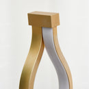 Lampada da Comodino Abat Jour a LED 12W Ø12,5x45 cm Oro