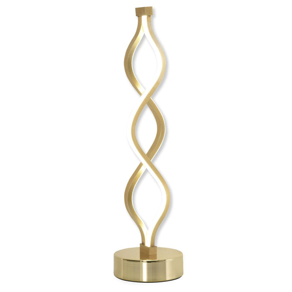 prezzo Lampe de chevet Abat Jour LED 12W Ø12,5x45 cm Or