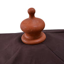 Ombrellone da Giardino 3x3 m Palo Ø48 mm 8 Stecche in Legno Marrone