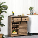 Credenza da Cucina 80x39x86 cm in Legno Naturale