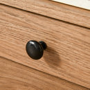 Scrivania con Cassetti e Mensole 105x55x100 cm in Metallo e Legno Truciolare Naturale