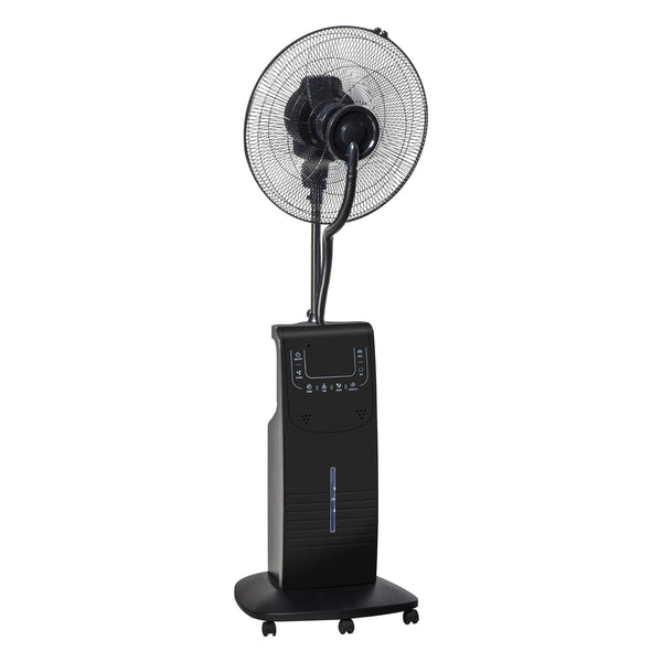 acquista Ventilateur sur pied Ø44,5 cm avec nébuliseur d'eau et télécommande noire