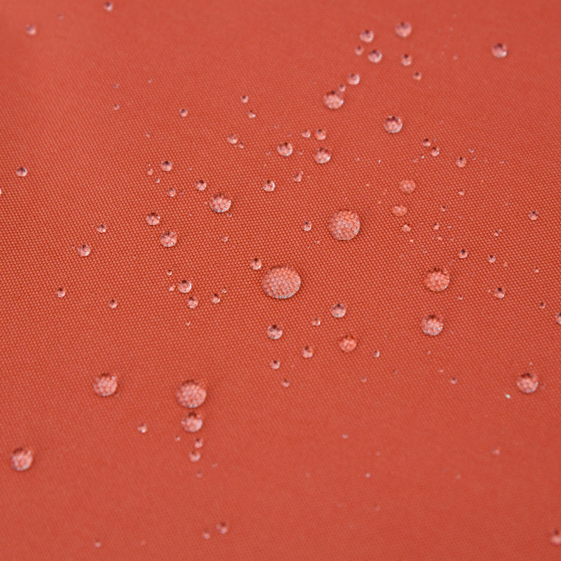 Set Salotto da Giardino 2 Divani 2 Poltrone Tavolino e Contenitore in Rattan Marrone e Arancione