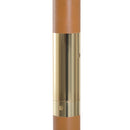 Ombrellone da Giardino 2x3 m Palo Ø38 mm in Legno Crema 