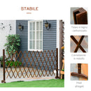 Grigliato Pannello Reticolato Allungabile da Giardino in da Giardino in Legno