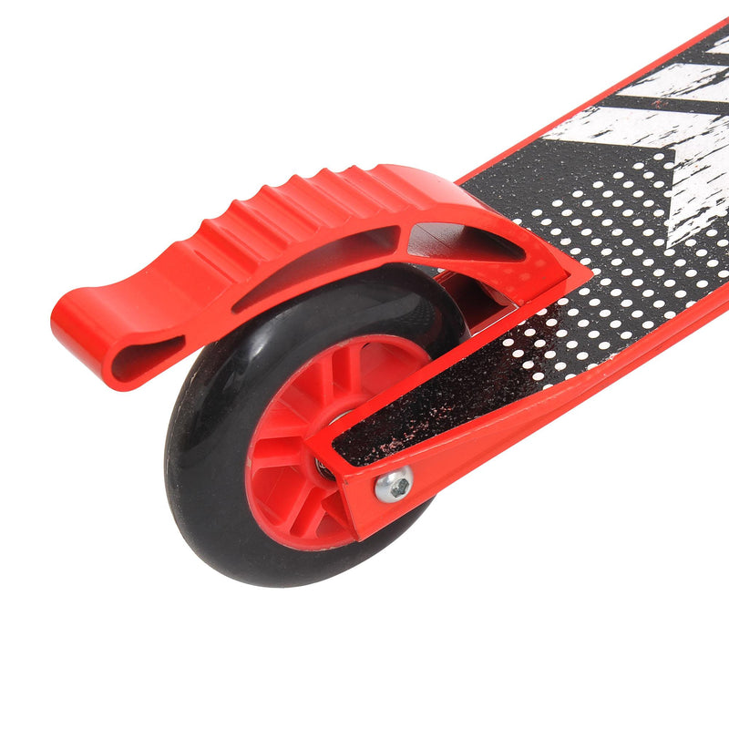 Monopattino 2 Ruote Pieghevole in Alluminio Rosso