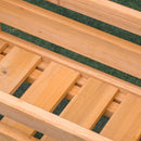 Portapiante Modulare 3 Livelli 50,8x22,8x40,6 cm in Legno di Abete Giallo