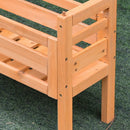 Portapiante Modulare 3 Livelli 50,8x22,8x40,6 cm in Legno di Abete Giallo