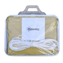 Tenda a Vela Ombreggiante Rettangolare 4x6m in Poliestere Sabbia