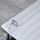 Rampa per Sedia a Rotelle H15 cm Max 318 Kg in Alluminio Antiscivolo
