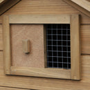 Pollaio da Giardino per 2 Galline 150,5x54x87 cm in Legno