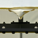 Gazebo da Giardino 3x3m in Metallo e Poliestere Bianco Crema