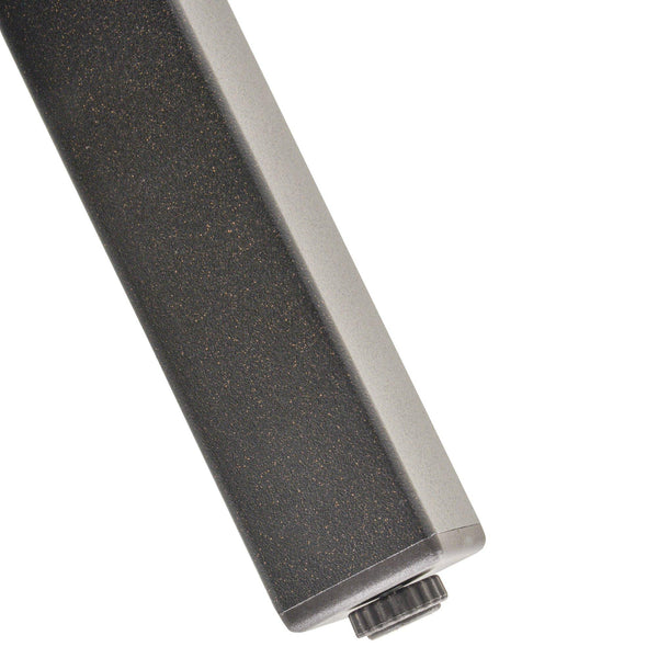 Ensemble Table Basse et 2 Chaises de Jardin en Acier Noir acquista