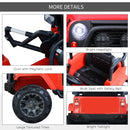 Macchina Elettrica per Bambini 12V Fuoristrada Rossa