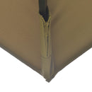 Ombrellone da Giardino Decentrato 3x3m in Alluminio e Poliestre Khaki