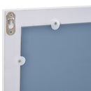 Specchio da Parete 52x72x1,9 cm con Cornice in MDF Bianca