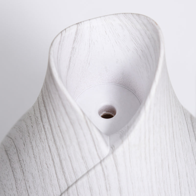 Diffusore di Aromi Oli Essenziali per Ambienti 300 ml Vaporizzatore 7 Luci Colorate Bianco