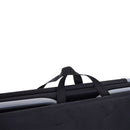 Lettino Prendisole Pieghevole da Giardino 180x55x24 cm in Metallo e Tessuto Oxford Nero