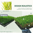 Erba Sintetica per Giardino 30 mm 4x1m Verde