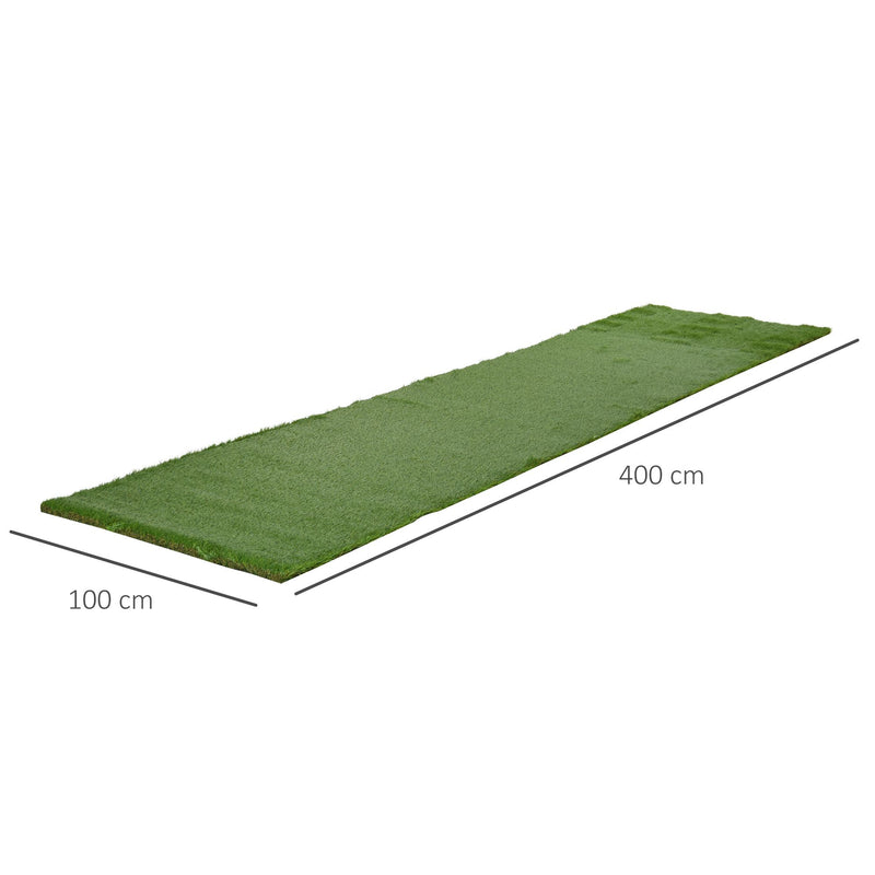 Erba Sintetica per Giardino 40 mm 4x1m Verde