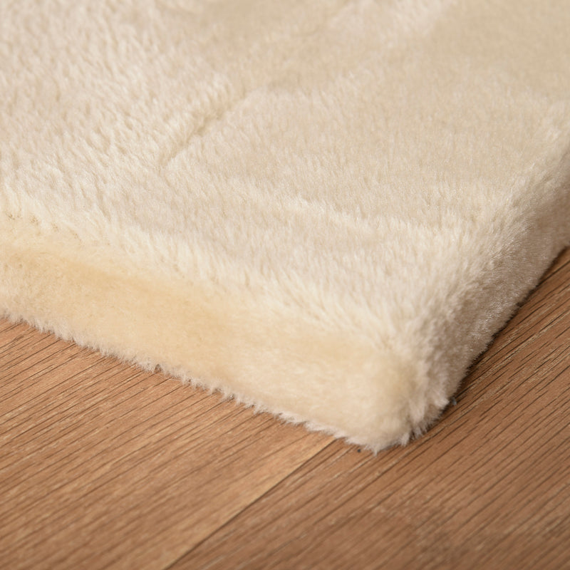 Albero Tiragraffi per Gatti 60x40x109 cm con Cuccia in Corda Beige