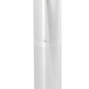 Set Tavolino Alto e 2 Sgabelli da Giardino in Alluminio e Acciaio