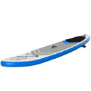 SUP Tavola Stand Up Paddle Gonfiabile 305x80x15 cm per Adulti e Teenager Blu e Bianco