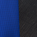 Trampolino Tappeto Elastico Ø366x269 cm con Rete e Bordo Imbottito Blu e Nero