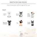 Divano per Cani e Gatti Imbottito 73x53x21 cm in Similpelle Marrone