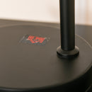 Lampada da Comodino con Paralume in Metallo E14 25x15x48 cm Nera