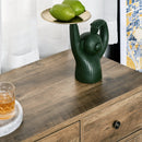 Mobile Credenza da Cucina 120x40x87,5 cm in MDF Legno Rustico con Venatura